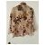 Escada Seidenbluse mit Blumenmuster Braun Pink Beige Lila - Ansicht 6