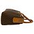 Céline Celine Vintage Macadam Blazon Pattern Handtasche Braun - Ansicht 6