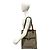 Borsa Tote Gucci Old Gucci Sherry Line GG Logo Hardware Marrone Rosso Verde - vista 2
