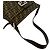 Zucca Fendi x Louis Vuitton Mamma Bucket Semi One Shoulder Bag Marrone Nero - vista 4