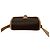 Céline CELINE Vintage Macadam Blazon Triomphe Logo Pattern Leder Schultertasche Braun - Ansicht 4