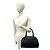 Borsa Louis Vuitton Bowling Montaigne PM in pelle Epi Nero - vista 2