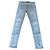 Levi's Demi Curve Low Rise Skinny Jeans - Gris Claro