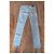 Levi's Demi Curve Low Rise Skinny Jeans - Gris Claro - vista 6