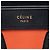 Cabas Céline Borsa Celine Orange Nano Tricolor in pelle - vista 5