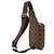 Louis Vuitton Marrone Damier Ebene Geronimos - vista 2