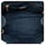 Borsa Prada Blue Small Denim Canapa Logo - vista 4