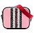 Borsa a tracolla bambino Burberry Pink TB Monogram Nylon Stripe Rosa