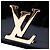 Louis Vuitton Black Vernis Louise Sliding Chain MM Nero - vista 5