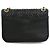 Chanel Black Small Chevron Sheepskin Subtle Flap Nero - vista 2