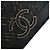 Chanel Black Small Chevron Sheepskin Subtle Flap Nero - vista 5