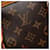 Louis Vuitton Marrone Monogram Lockit Vertical  - vista 5