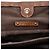 Céline Celine Carriage Tote aus grauer Canvas Braun Anthrazitgrau - Ansicht 5