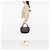 Céline Celine Carriage Tote aus grauer Canvas Braun Anthrazitgrau - Ansicht 6