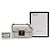 Gucci Borsa a tracolla Bee Star Padlock in piccolo pelle bianca Bianco - vista 7