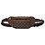 Sac banane Louis Vuitton Damier Ebene marron Melville