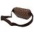 Sac banane Louis Vuitton Damier Ebene marron Melville - vue 2