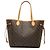 Louis Vuitton Marrone Monogram Neverfull MM