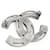 Timeless Spilla Chanel Coco Mark con strass Argento - vista 2