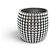 NUOVO BRACCIALETTO BALENCIAGA GLAM STRASS CUFF TAGLIA S 15.5 ARGENTO - vista 2