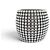 NUOVO BRACCIALETTO BALENCIAGA GLAM STRASS CUFF TAGLIA S 15.5 ARGENTO - vista 4