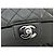 Timeless BORSA CHANEL MINI CLASSIC DOUBLE FLAP IN PELLE NERA MATELASSÉ Nero - vista 6