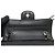 Timeless BORSA CHANEL MINI CLASSIC DOUBLE FLAP IN PELLE NERA MATELASSÉ Nero - vista 7