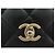 BORSA CHANEL CHAIN AROUND RABAT AS3468 PELLE CAVIAR MATELASSÉ NERO - vista 7