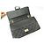 BORSA CHANEL 2.55 GRAND JUMBO in pelle trapuntata con tracolla Nero - vista 8