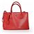 Prada, borsa tote Galleria in pelle Saffiano rossa. Rosso