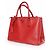 Prada, borsa tote Galleria in pelle Saffiano rossa. Rosso - vista 2