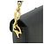 Bolso de hombro Gucci de piel Horsebit 2WAY Negro - vista 4