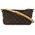 Borsa a tracolla Louis Vuitton Monogram Trotter Marrone