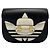 Borsa a Spalla Gucci x Adidas Black Horsebit 1955 Nero