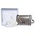Christian Dior, borsa con patta Diorama metallizzata D'oro Metallico - vista 3