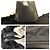 Borsa da viaggio in nylon Prada con logo Triangle Tessuto Nero - vista 6