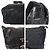 Bolso de hombro Prada Tessuto Nylon con logotipo de triángulo de cuero Negro - vista 5