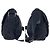 Bolso de hombro Prada Tessuto Nylon con logotipo de triángulo de cuero Negro - vista 8