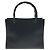 Bamboo Bolsa Tote de Couro com Alça de Bambu Gucci Preto - vista 2