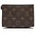 Louis Vuitton Monogram Canvas Toiletry Pouch 15 Braun - Ansicht 3