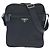 Borsa a tracolla Prada Nylon Tessuto Triangle Logo Nero