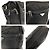 Borsa a tracolla Prada Nylon Tessuto Triangle Logo Nero - vista 5