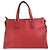Bolso tote de cuero Gucci Bamboo con borla Roja - vista 2