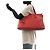 Bolso tote de cuero Gucci Bamboo con borla Roja - vista 6