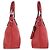 Bolso tote de cuero Gucci Bamboo con borla Roja - vista 7