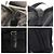 Borsa a tracolla in nylon Tessuto con logo triangle Prada Nero - vista 4