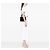 Dior Lady Dior Medium Vernice Nero Argento - vista 2