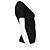 T by Alexander Wang, top elástico negro con tiras cruzadas - vista 2