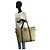 Gucci Vintage GG Supreme Canvas Boston Tote Braun Beige - Ansicht 8