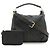 Borsa Louis Vuitton Mahina Selene MM Nera Nero